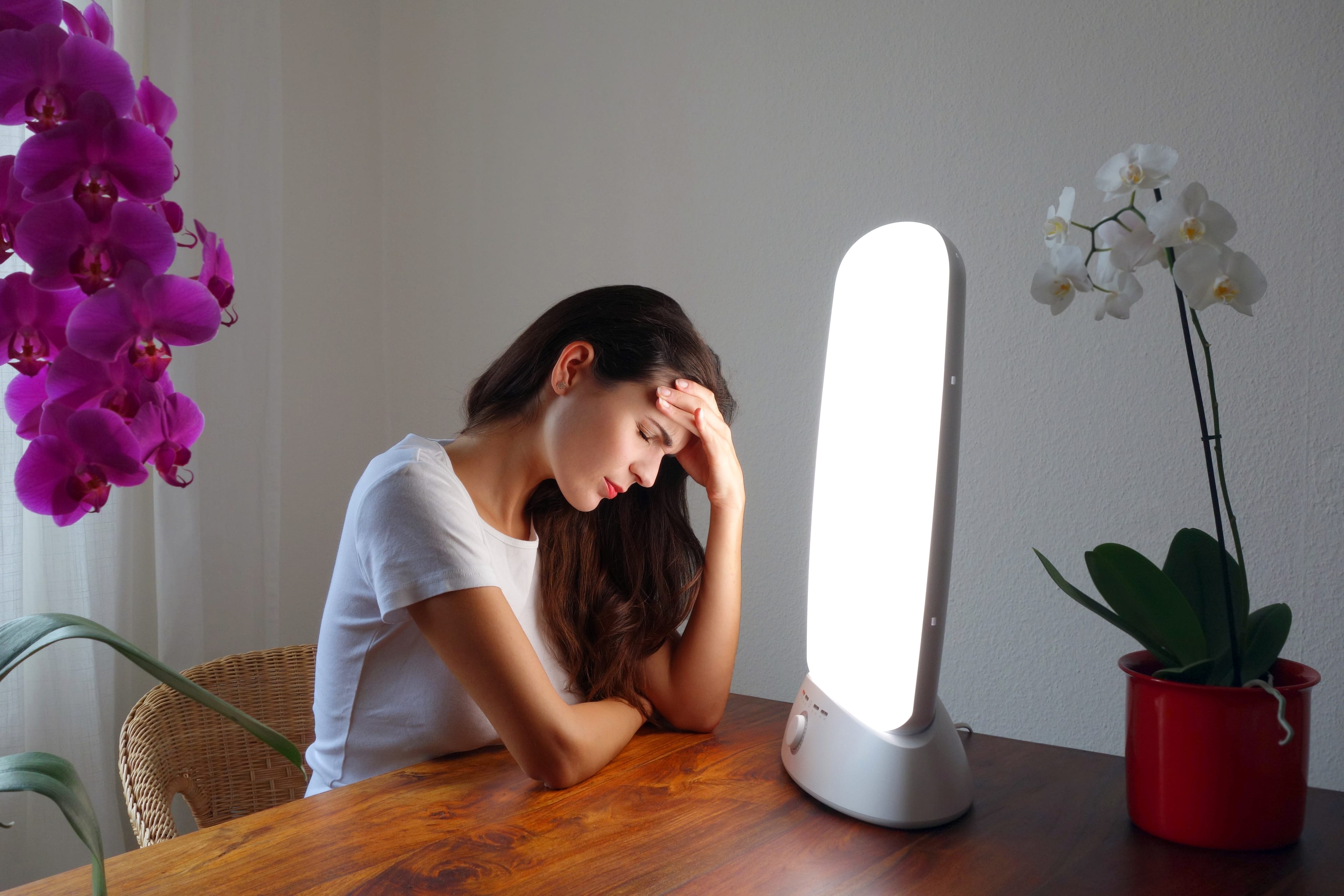 Light therapy against seasonal affective disorder (SAD)