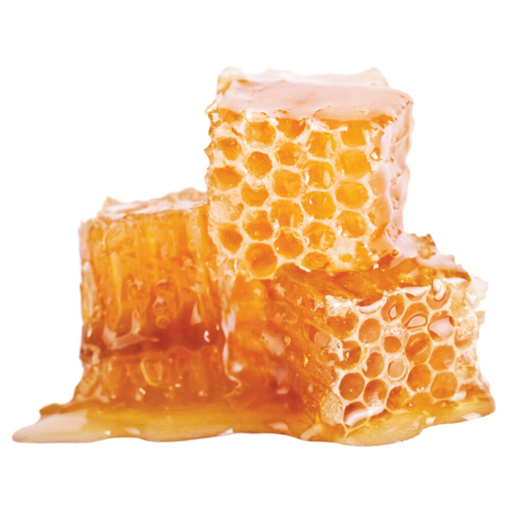 cubes of honeycomb