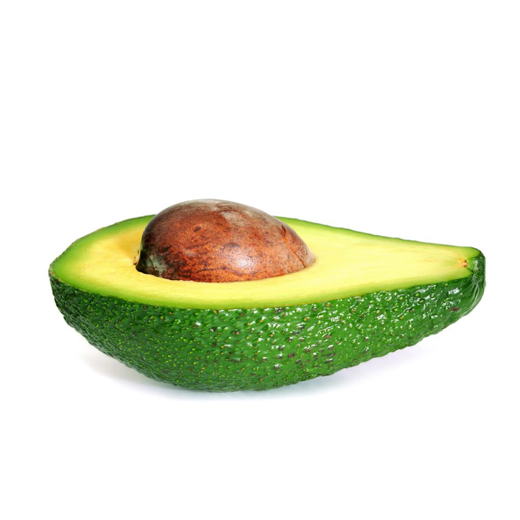 Half of an avocado