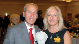 Jim and Sandra at the 2011 National Philanthropy Day Luncheon, where Brewer Media was recognized as the “2011 Corporate Philanthropist of the Year” by the Association of Fundraising Professionals, Southeast TN Chapter
