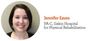 Jennifer Eaves, PA-C, Siskin Hospital for Physical Rehabilitation