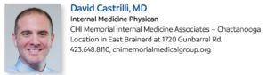 david castrilli md internal medicine physician chattanooga