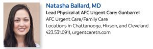 ATD.NatashaBallard md afc urgert care chattanooga
