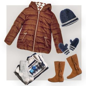 winter clothes coat hat mittens boots socks sweater chattanooga