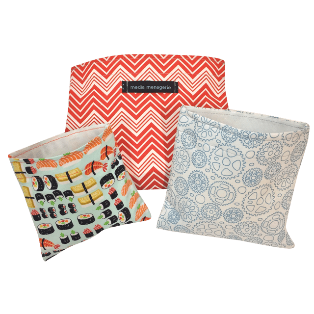 reusable patterned snack bags in chattanooga