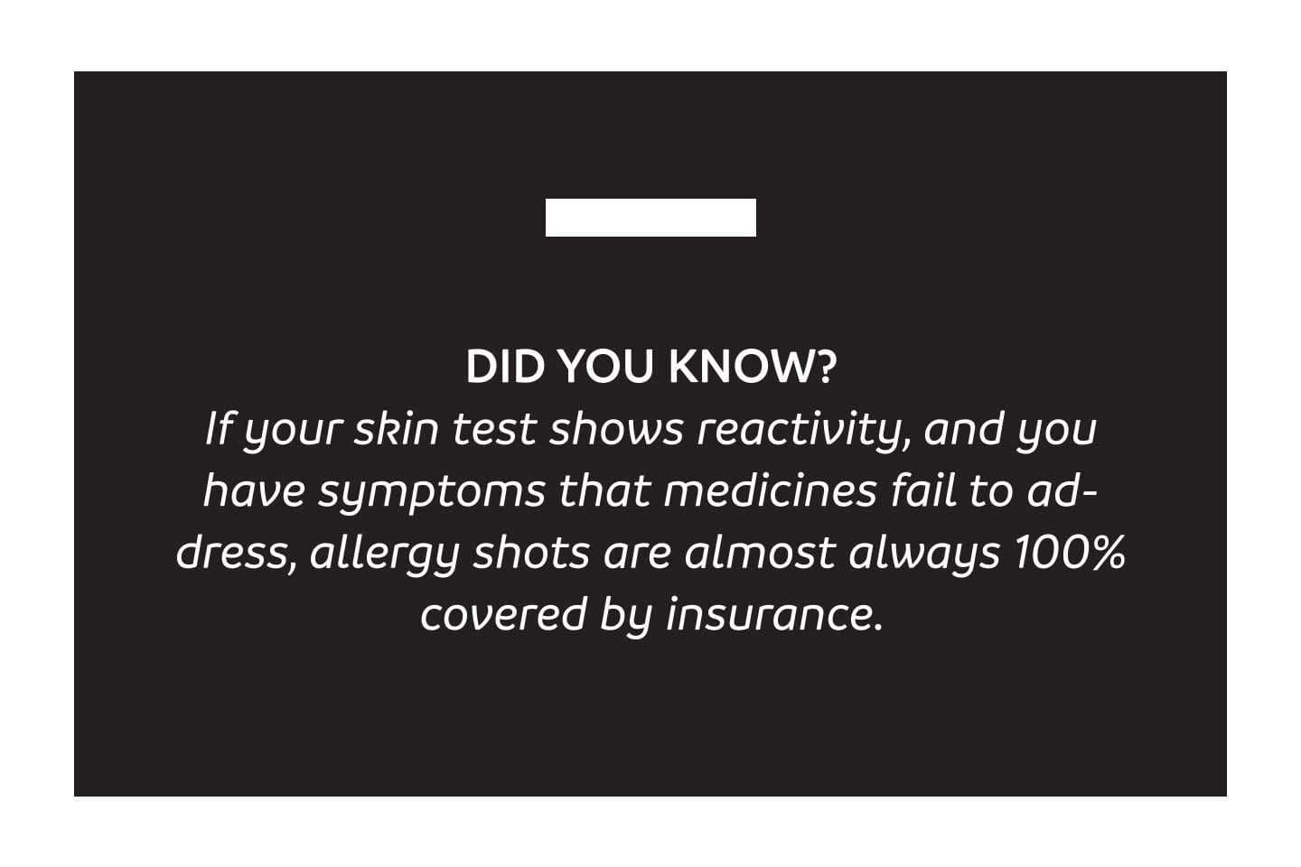 Did you know? allergy skin test chattanooga