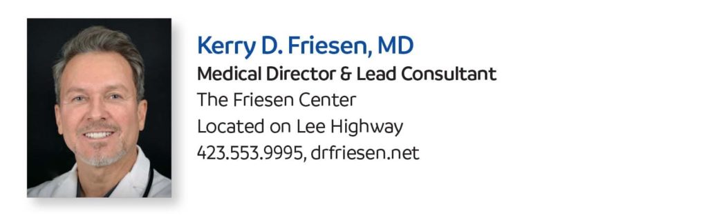 Kerry D. Friesen md medical director and lead consultant the friesen center chattanooga