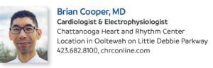 brian cooper md cardiologist and electrophysiologist chattanooga heart and rhythm center