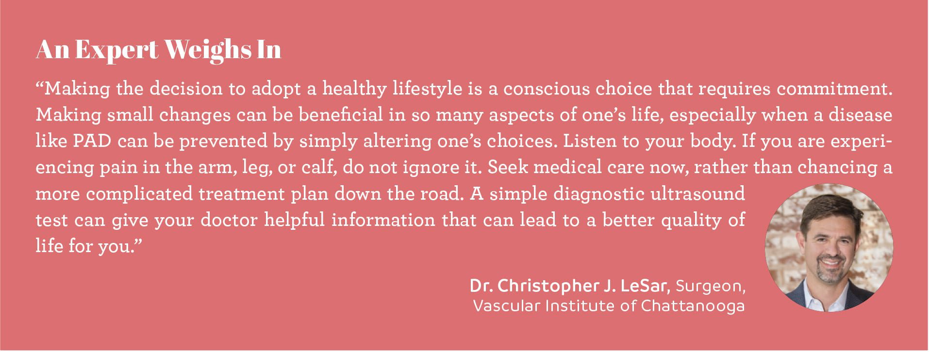 expert opinion chattanooga doctor christopher j lesar surgeon vascular institute chattanooga vascular health