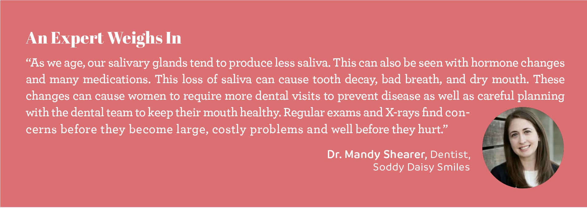 Expert opinion chattanooga soddy daisy smiles doctor mandy shearer dentist