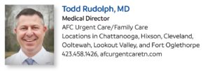 Todd rudolph md afc urgent care family care chattanooga