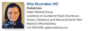 nita shumaker md pediatrician galen medical group chattanooga
