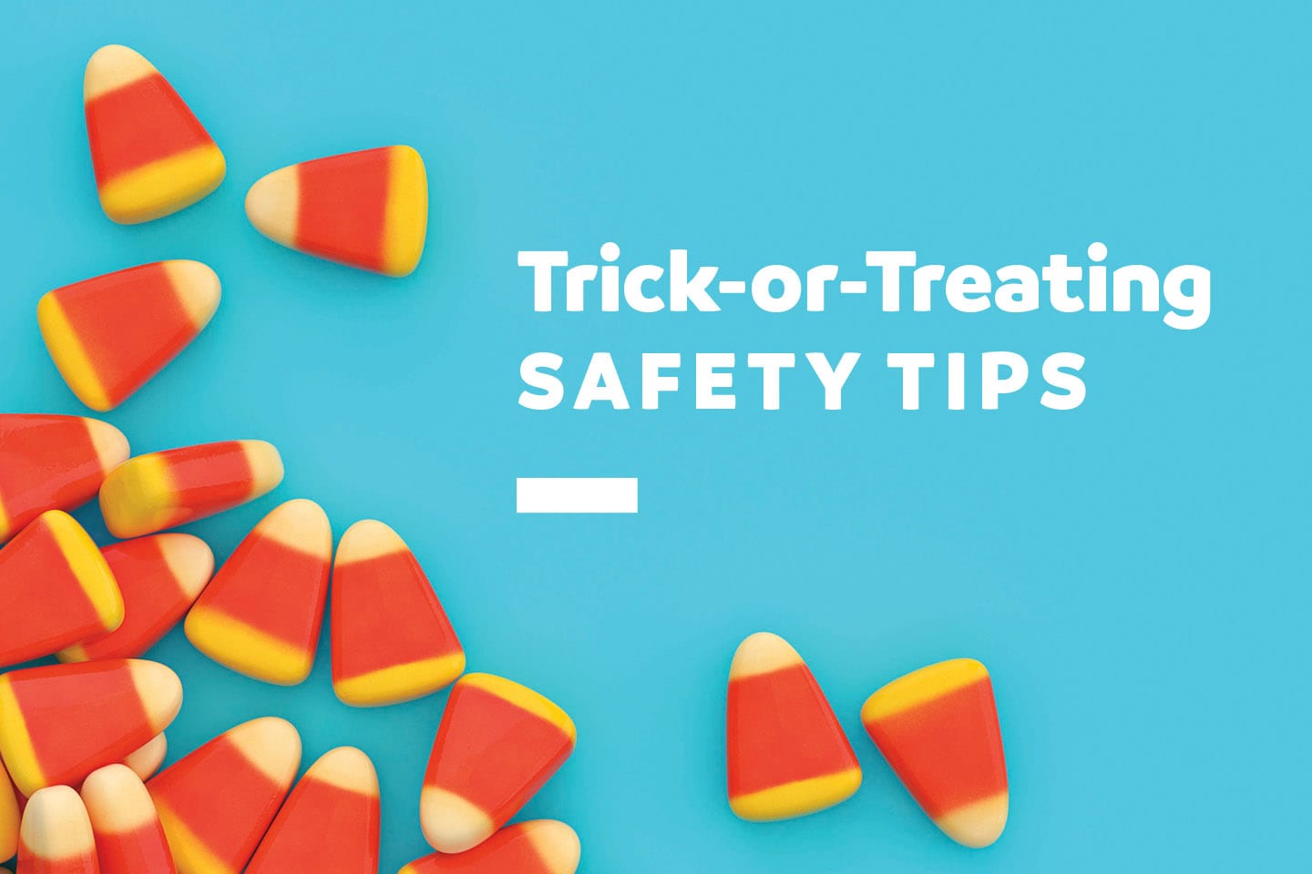 trick or treating safety tips for moms with candy corn chattanooga