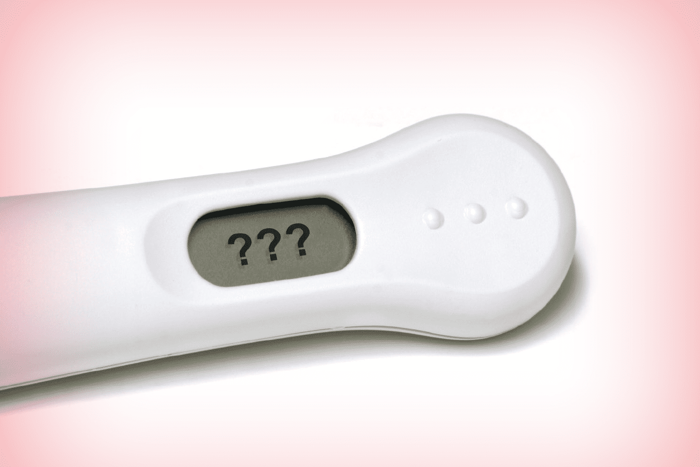 pregnancy test with question marks chattanooga