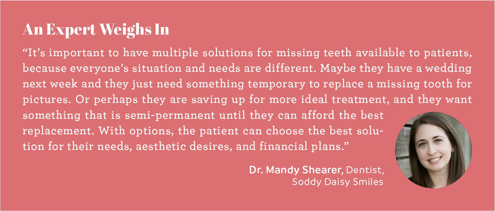 Expert opinion chattanooga doctor mandy shearer dentist soddy daisy smile chattanooga