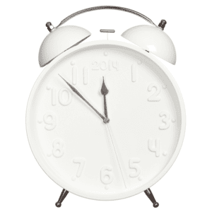 white alarm clock in chattanooga