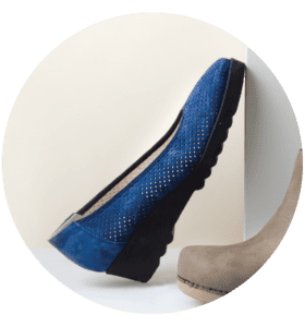 The Armel by Cordani from Embellish in chattanooga blue slip on wedge
