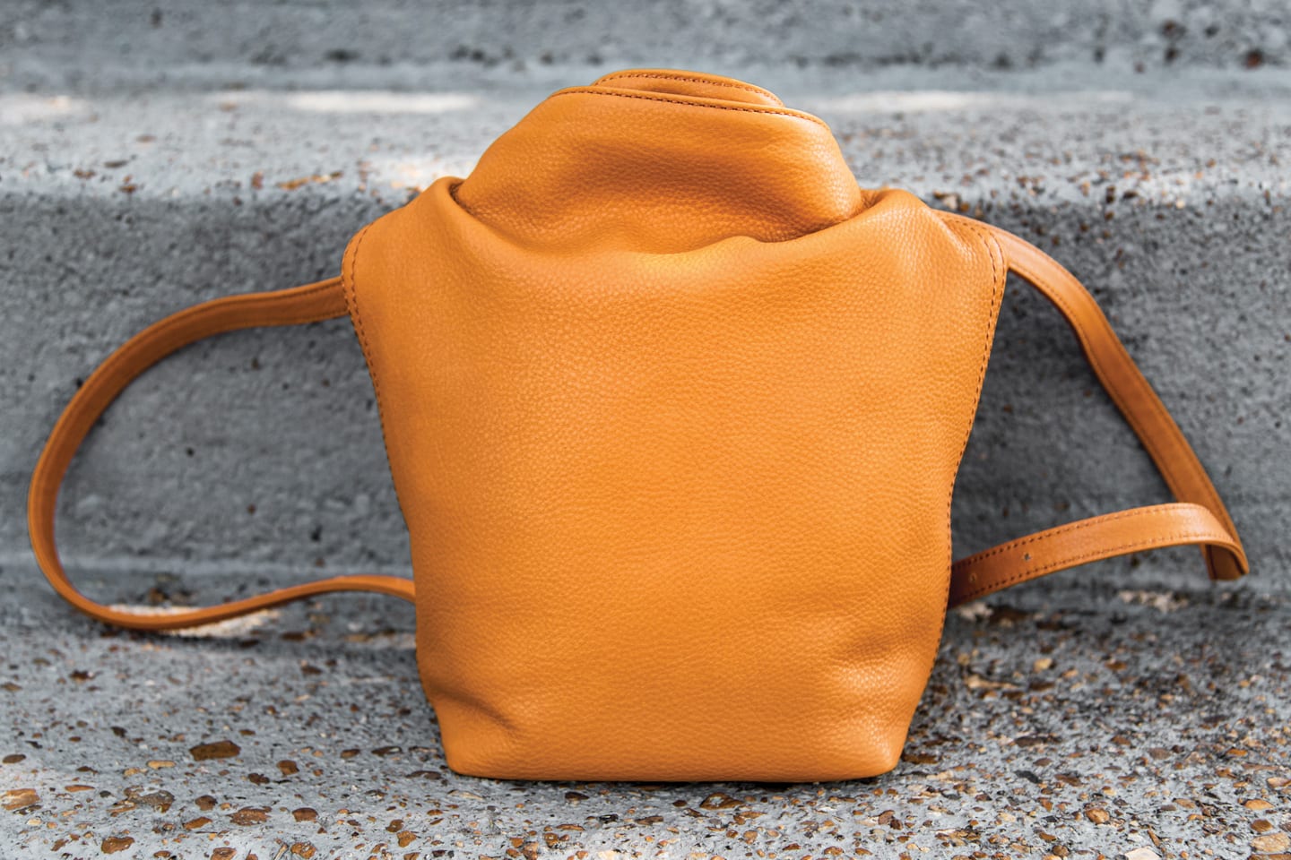 orange shoulder bag for the practically posh