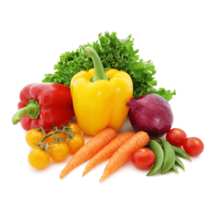 fresh colorful veggies in chattanooga