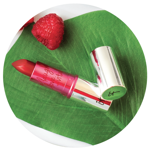 Vitality Lip Flush Stain by It Cosmetics Pretty Woman Red Lipstick