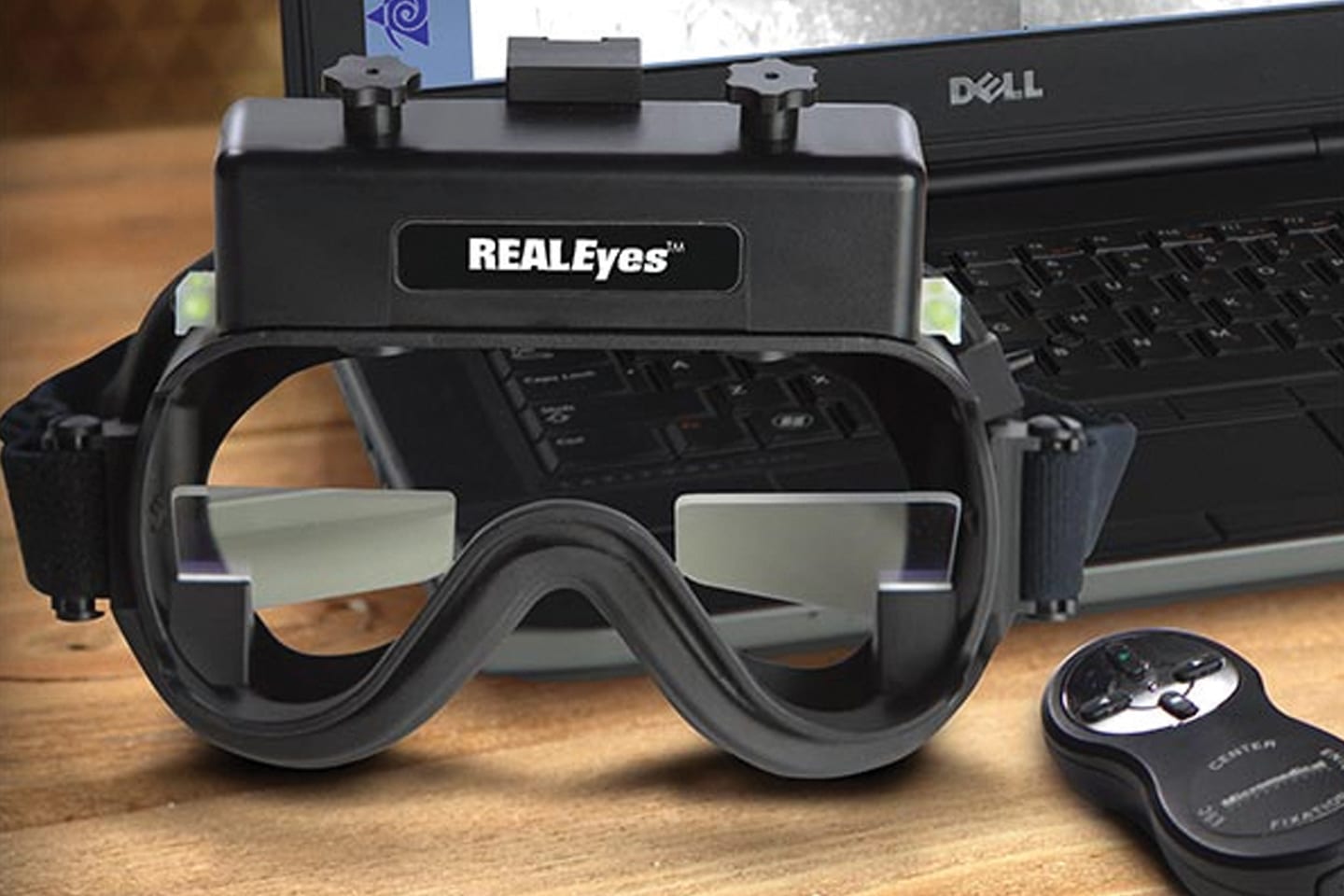 RealEyes xDVR Binocular Video Goggles to treat vertigo