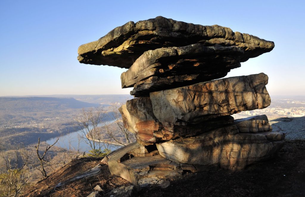 Lookout Mountain in Chattanooga, Tennessee
