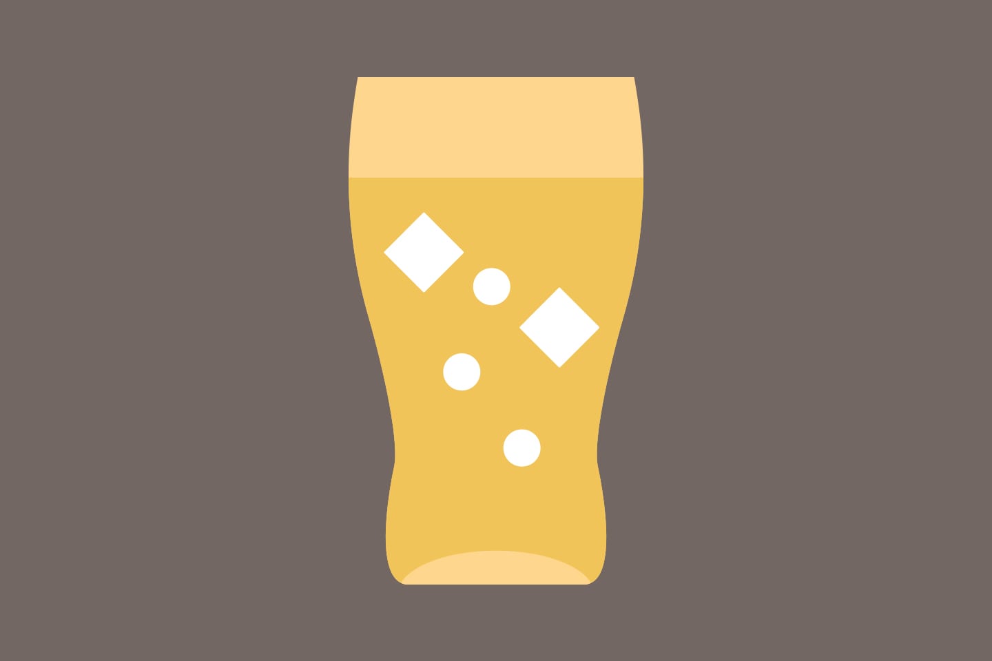 illustration of a glass of beer in chattanooga