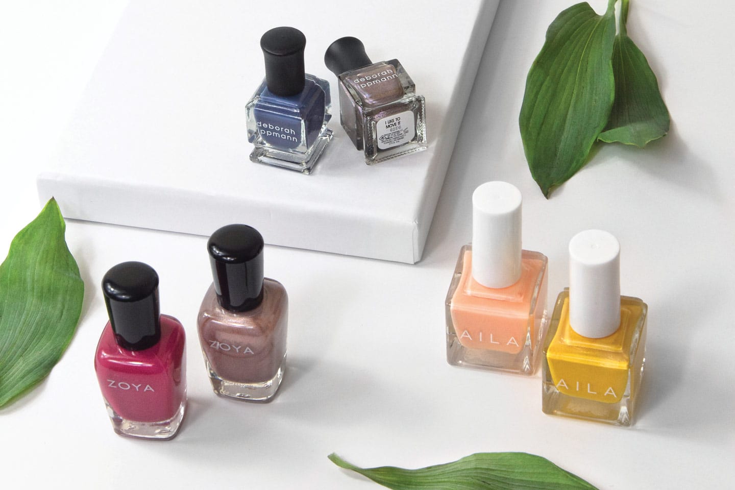 Healthy Polishes for Your Nails in Chattanooga Deborah Lippman Zoya Aila