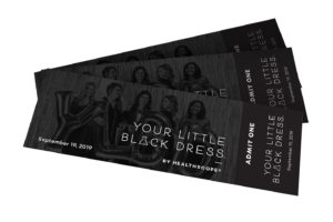 Tickets to Your Little Black Dress by Healthscope Magazine chattanooga mother's day gift guide
