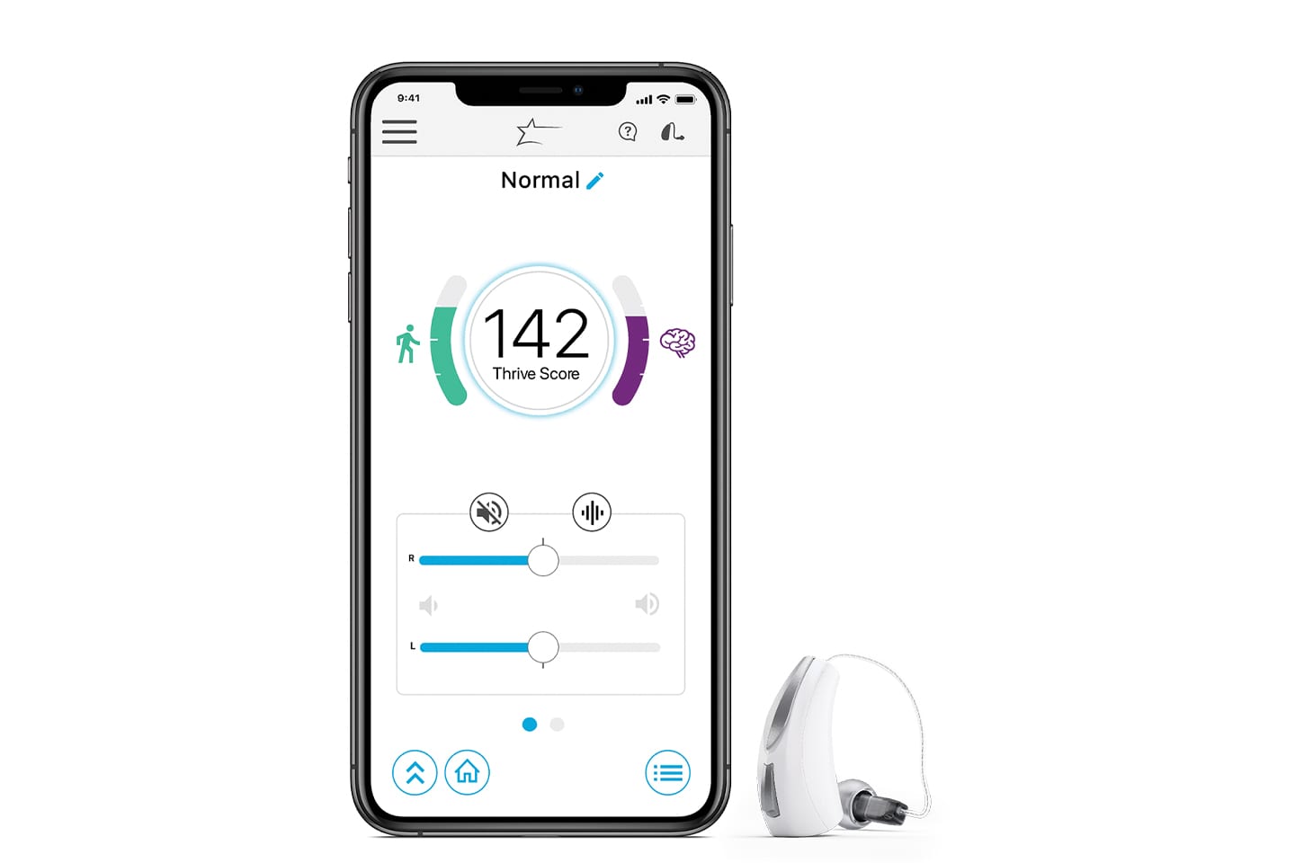 livio AI hearing aid and app tech for your health chattanooga