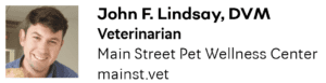 John F. Lindsay, DVM Veterinarian Main Street Pet Wellness Center