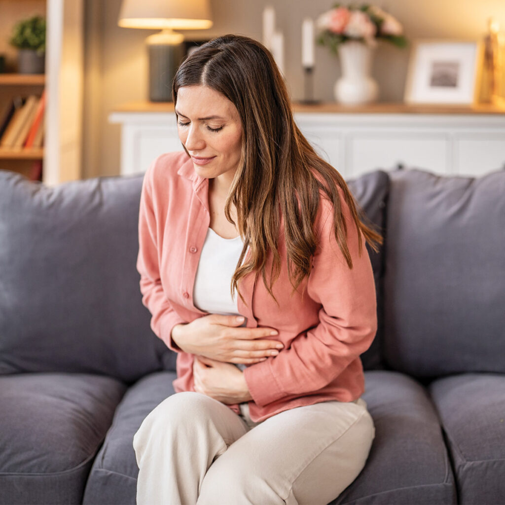 woman with celiac disease