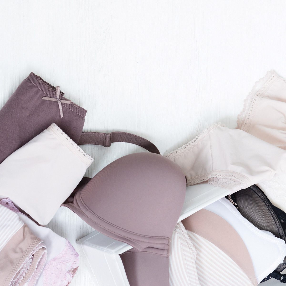 bras, underwear, and other shapewear undergarments