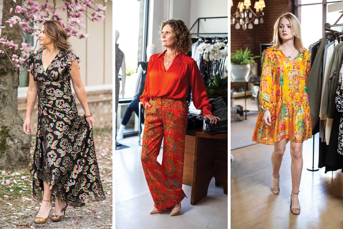spring floral outfits