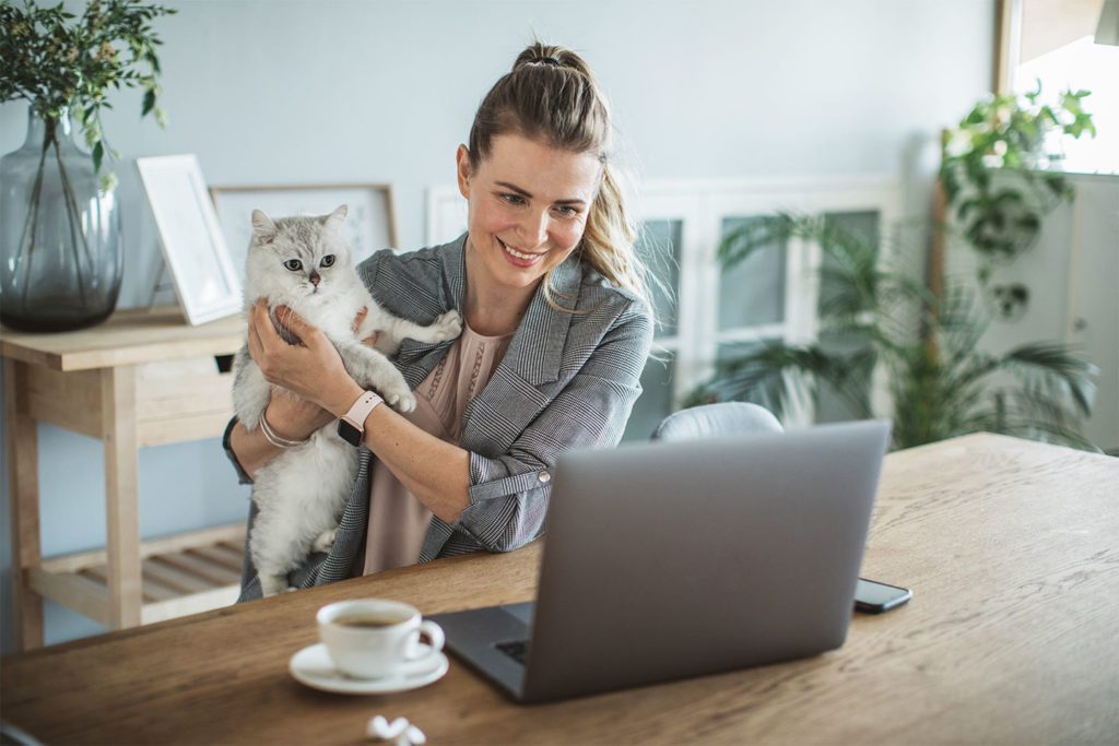 How Working Alongside a Pet Can Bring Greater Wellbeing to Your Life
