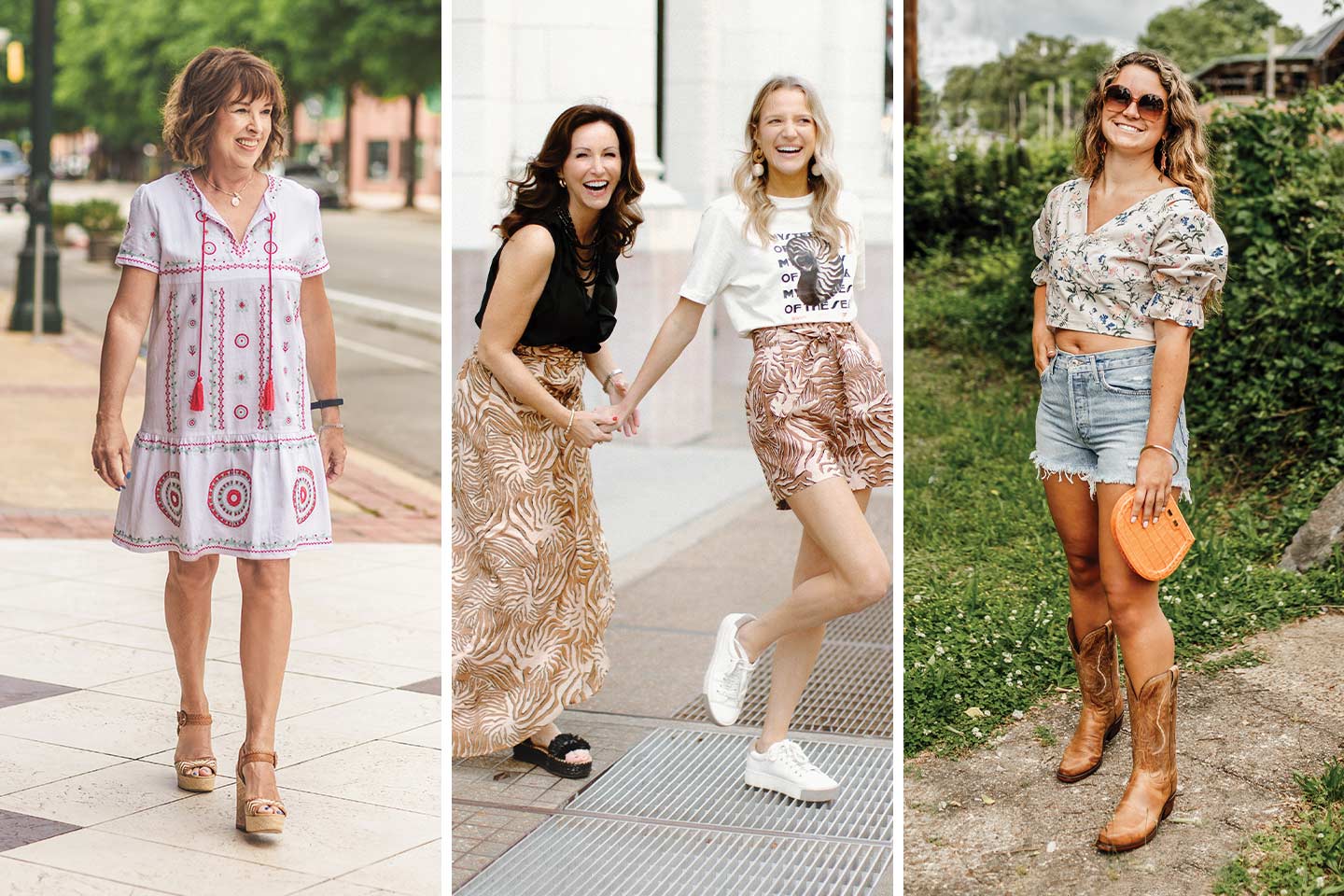 Summer Vacation Looks from Local Boutiques