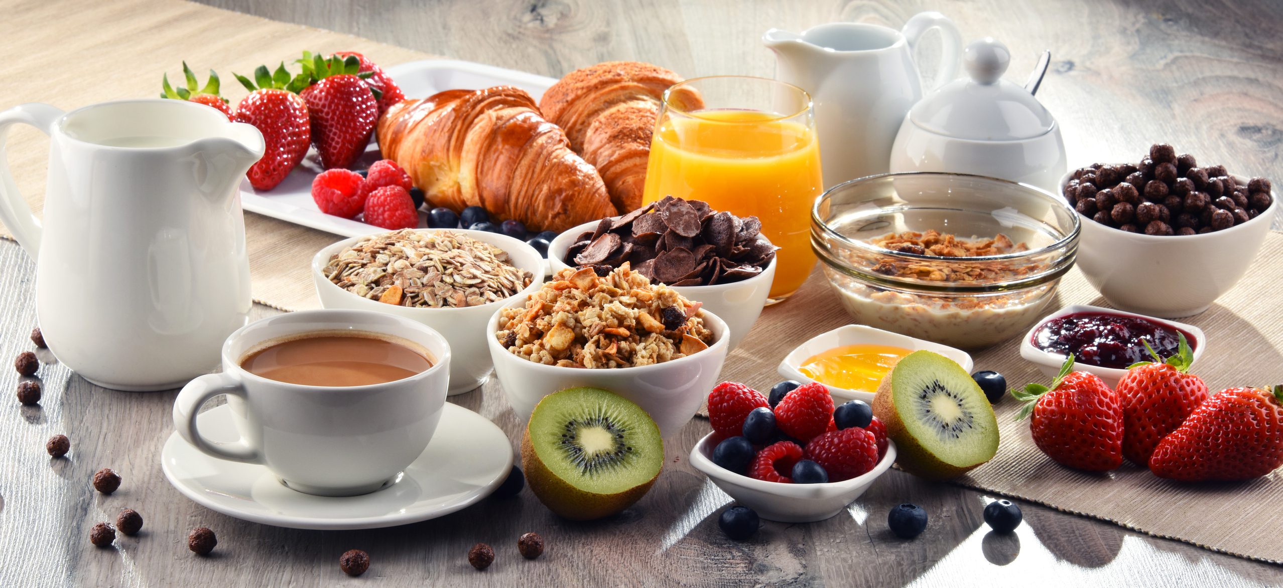 Enjoy a healthy breakfast