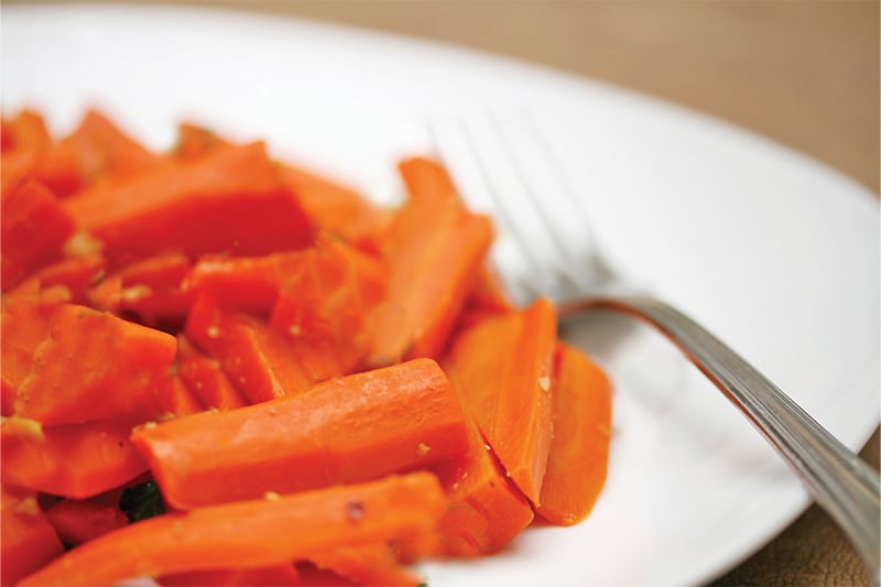 Mandarin Glazed Carrots