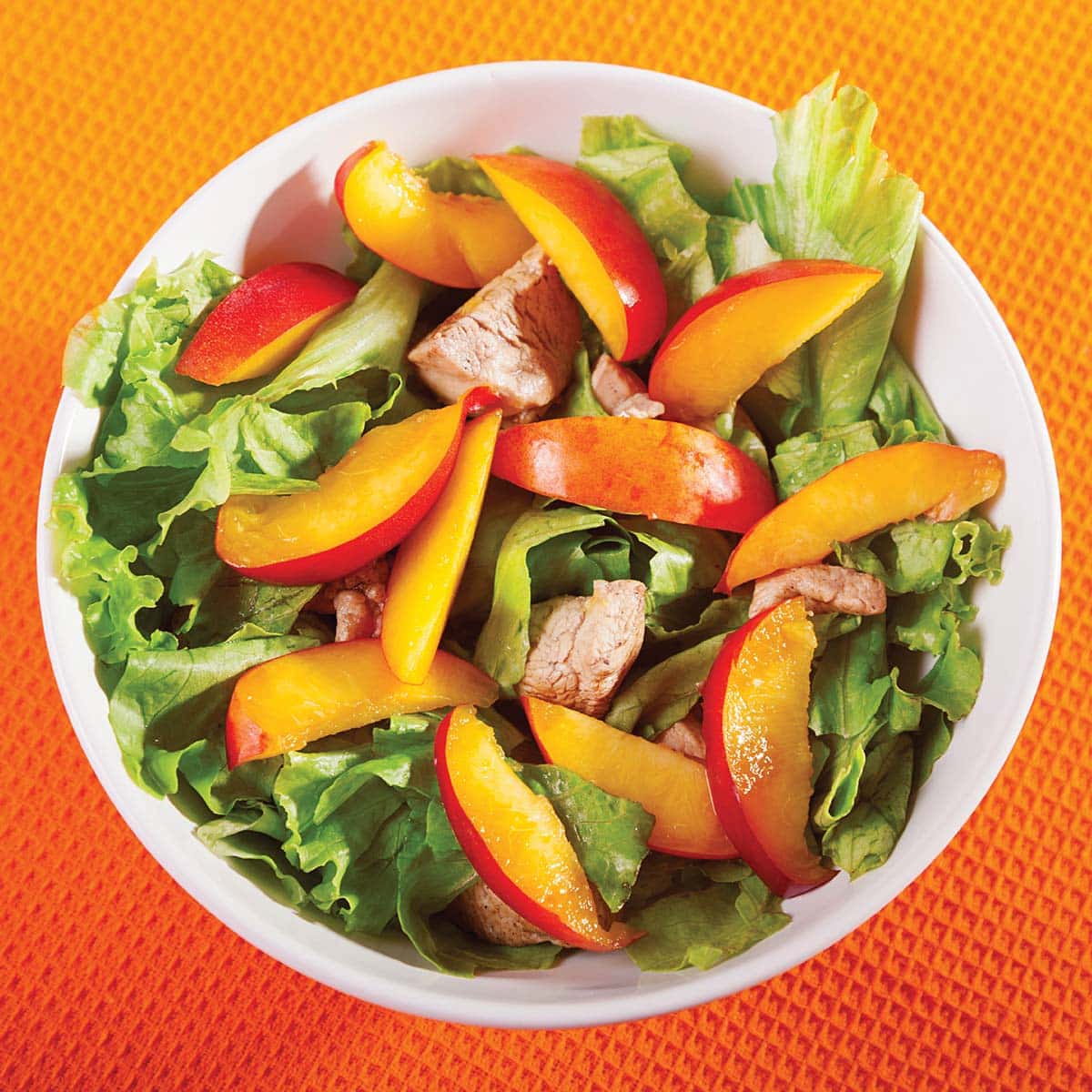 Peach Chicken Salad