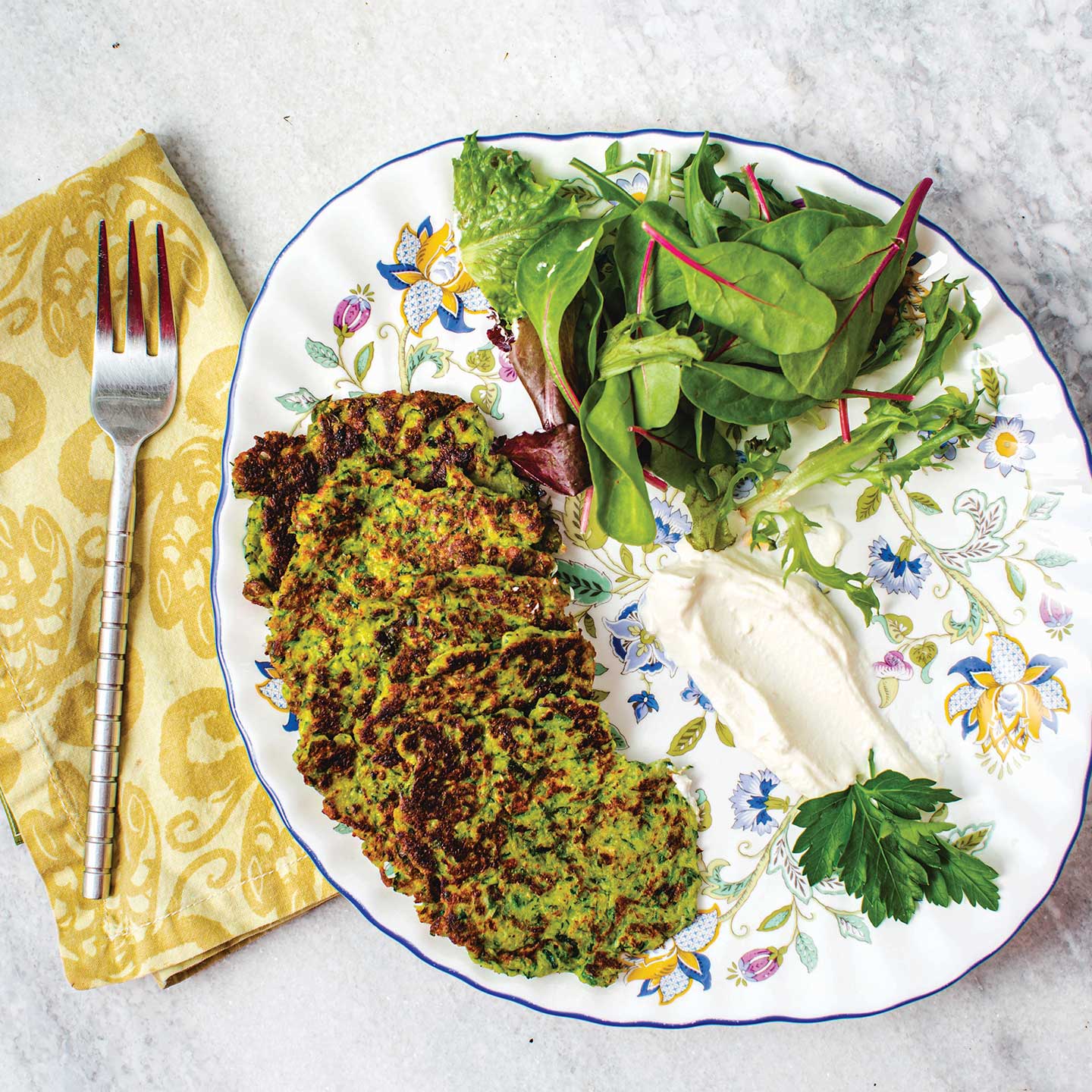 Hannah Wright’s Summertime Zucchini Fritters