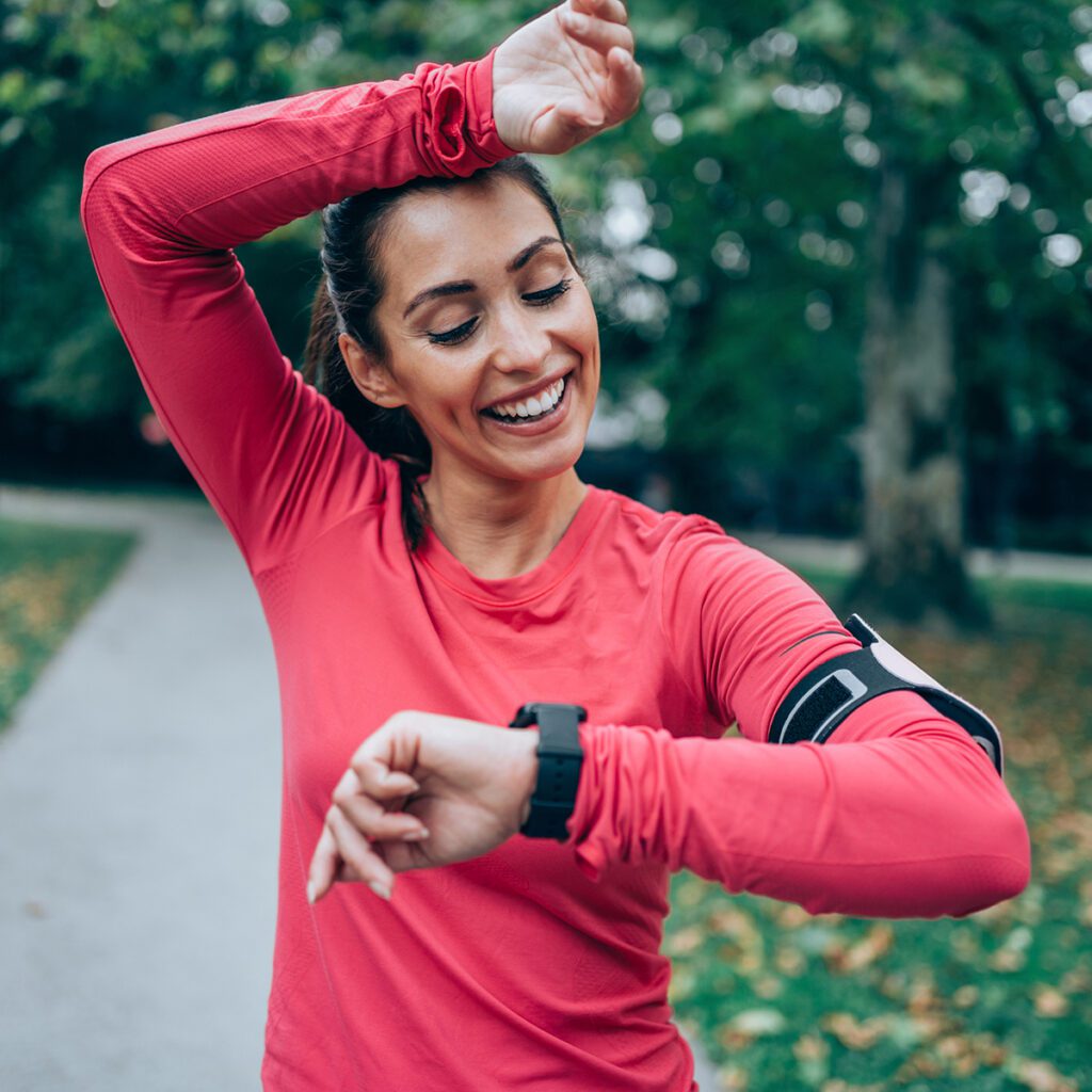 woman doing HIIT workout