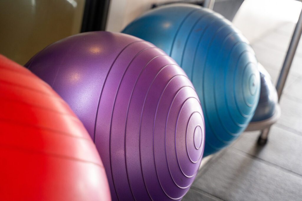 3 yoga balls
