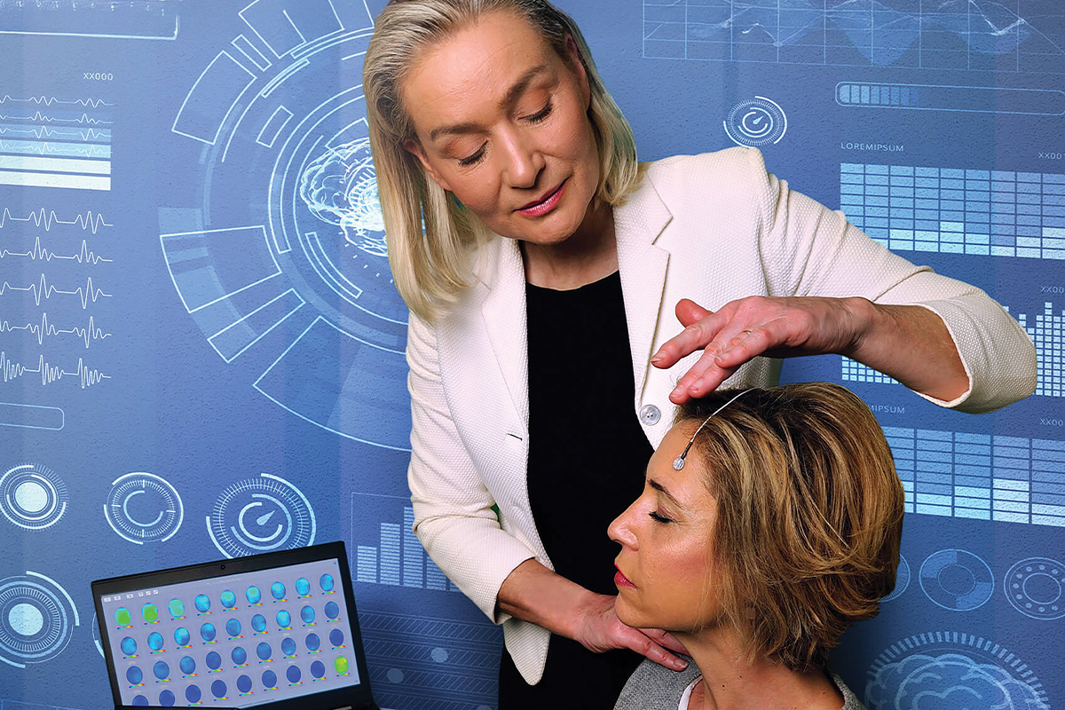 Microcurrent neurofeedback