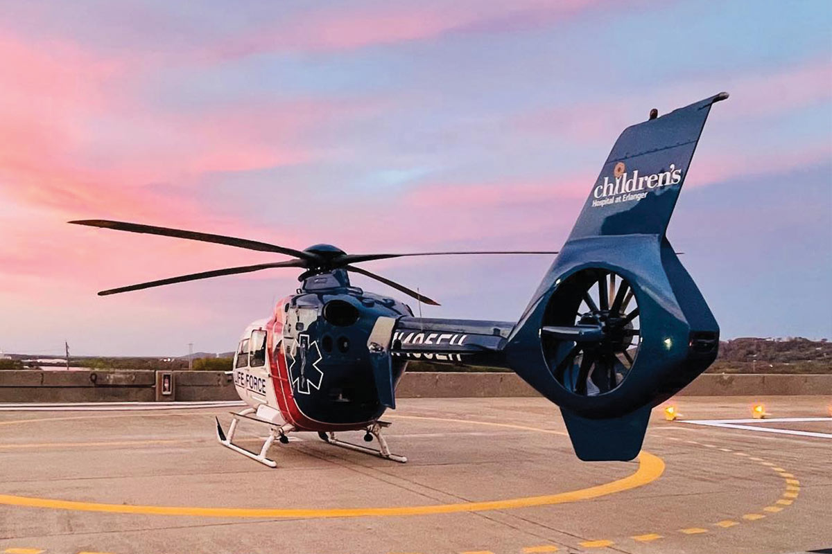 Erlanger LIFE FORCE Helicopter