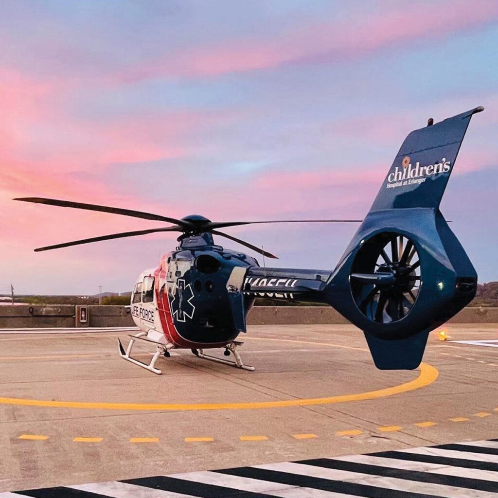 Erlanger LIFE FORCE Helicopter