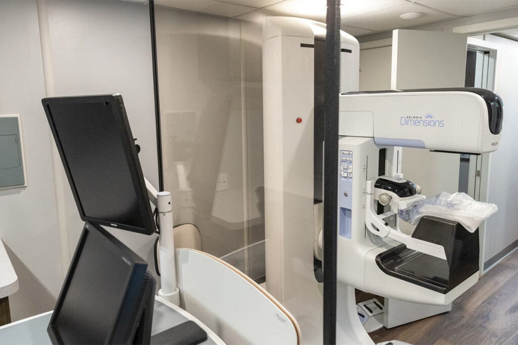 Wellness on wheels CHI memorial inside clinic