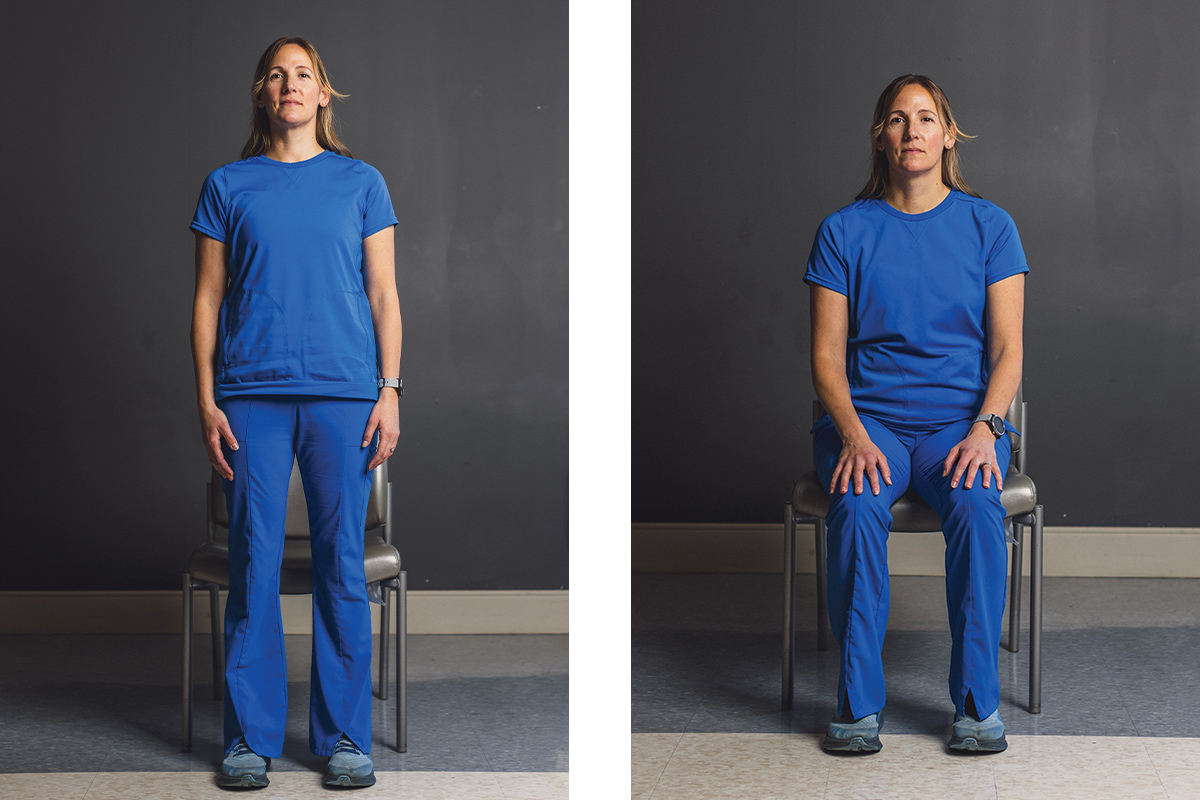Sit to Stand Exercise