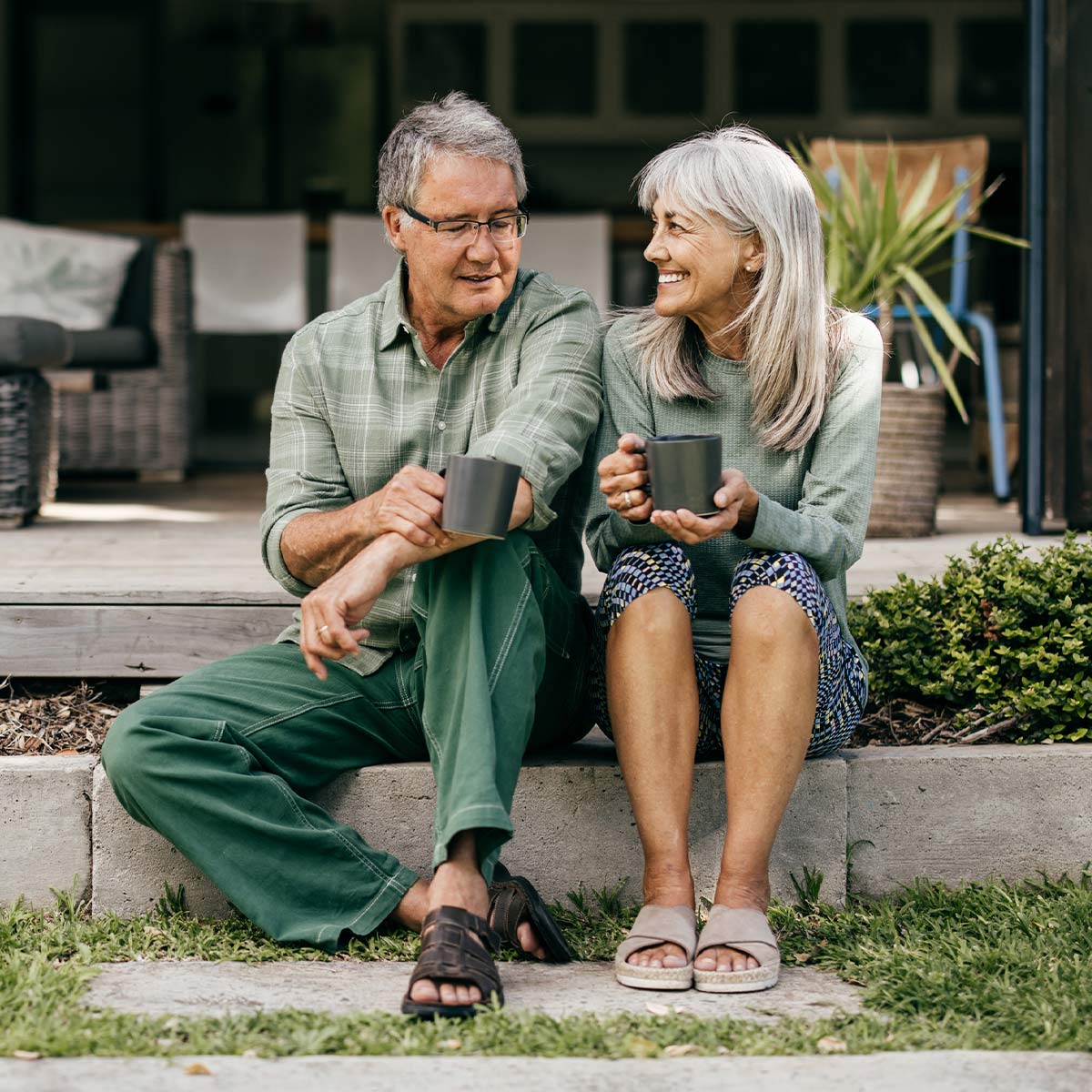 retired couple