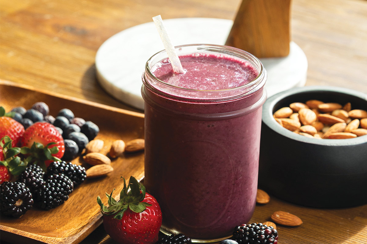 The Bohemian Village’s Buried in Milk & Honey Smoothie