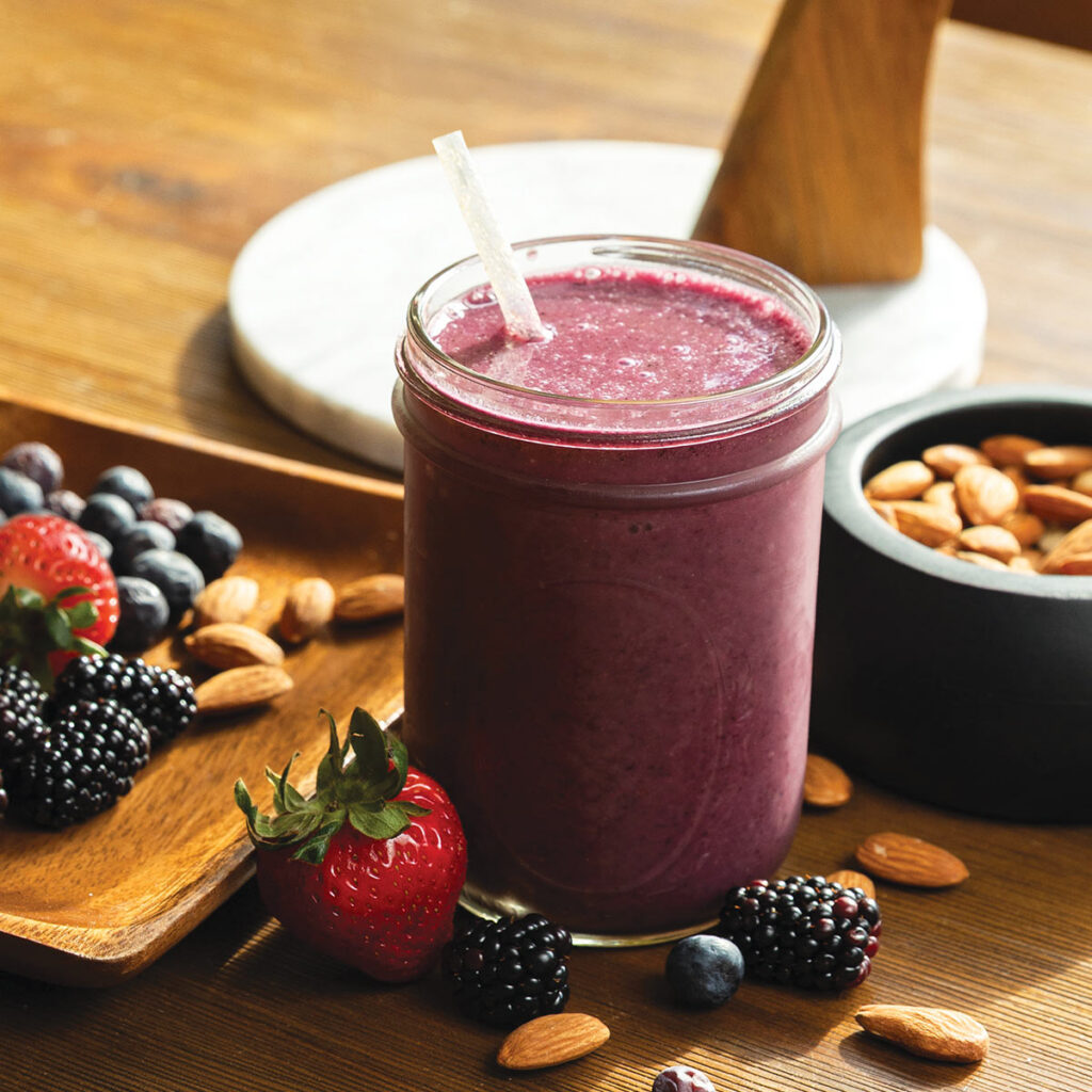 The Bohemian Village’s Buried in Milk & Honey Smoothie